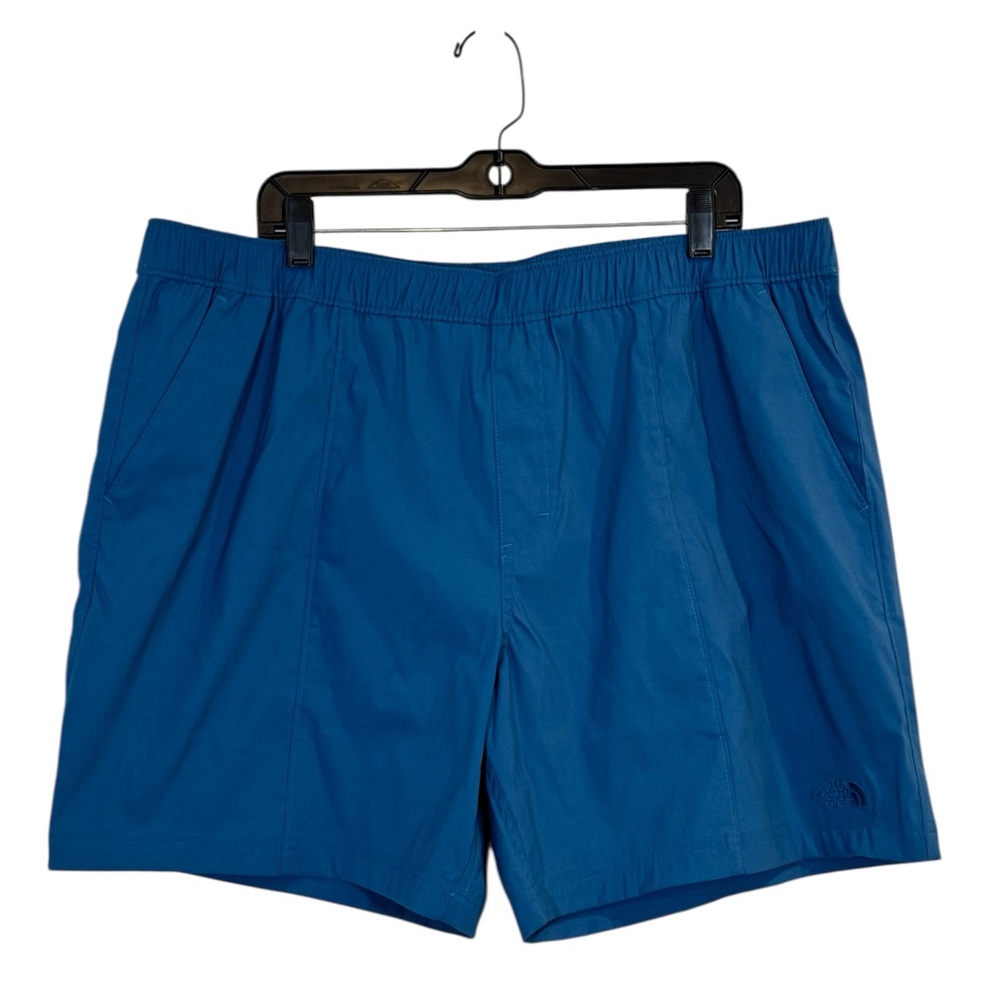 NWT The North Face Class V Pull On Nylon Hiking Shorts Banff Blue Size XXL Mens